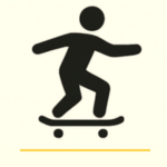 Skateboarding